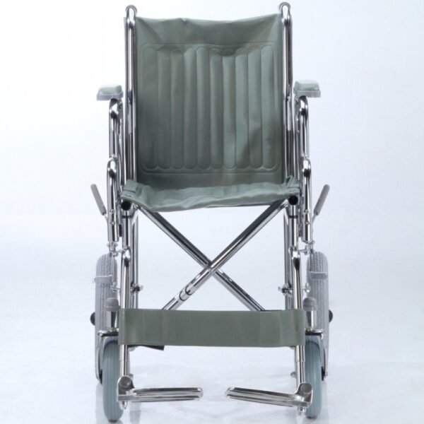 Silla 30/20 Rebatible Cromada Con Rueda Neumática - Imagen 3