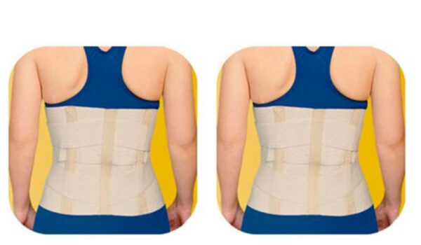 FAJA LUMBAR ELÁSTICA 2 BALLENAS