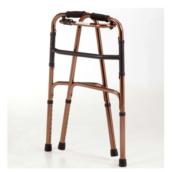 ANDADOR PLEGABLE ARTICULADO DE ALUMINIO EN BRONCE – CÓDIGO 13-00250 - Imagen 2